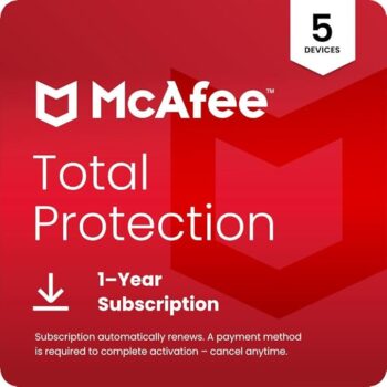 McAfee Total Protection 2025 5-Device
