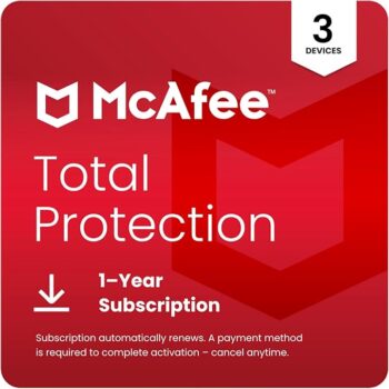 McAfee Total Protection 2025 3-Device
