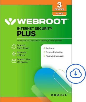 Webroot Internet Security Plus | 3 Device